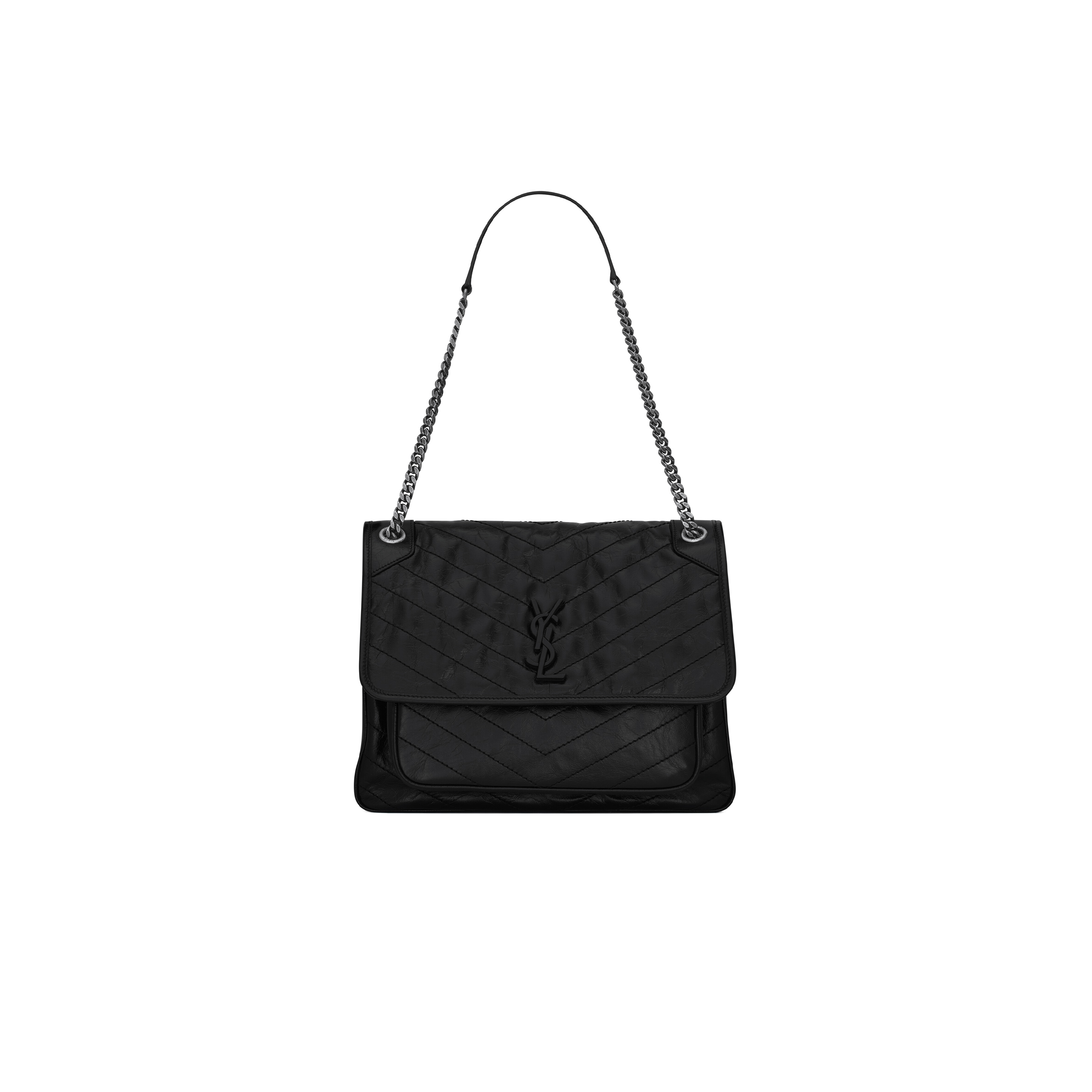 YSL NIKI LARGE IN VINTAGE LEATHER 6331570EN041000 (32*23*9cm)